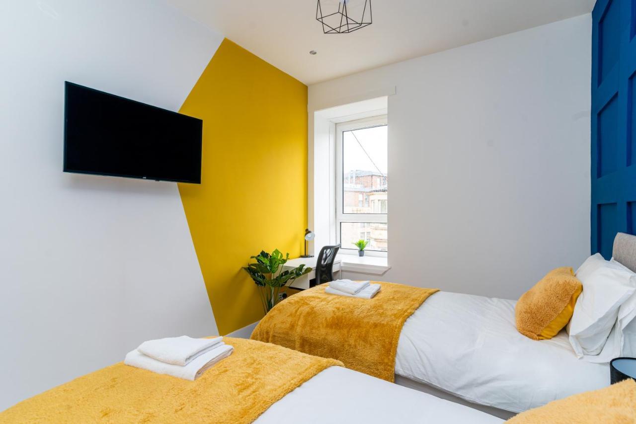 Cheerful West End Apartment: Cozy 2-Bedroom Near Glasgow City Centre Exterior photo