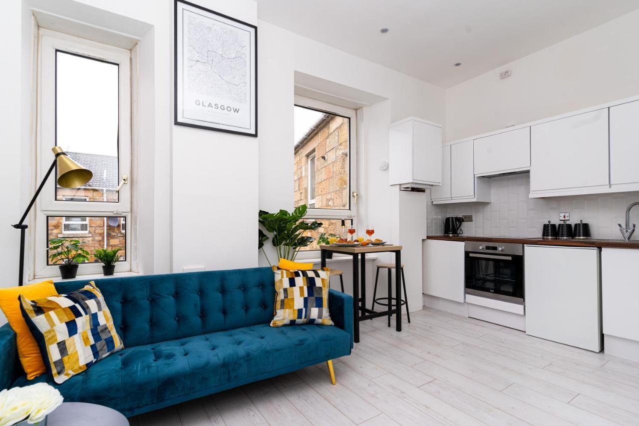 Cheerful West End Apartment: Cozy 2-Bedroom Near Glasgow City Centre Exterior photo